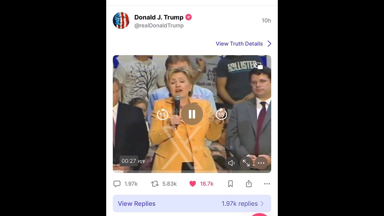 One thumbs up on this 13 year old video…