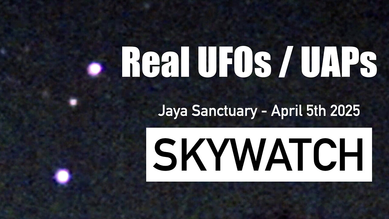 Real UFOs / UAPs - April 5th 2025