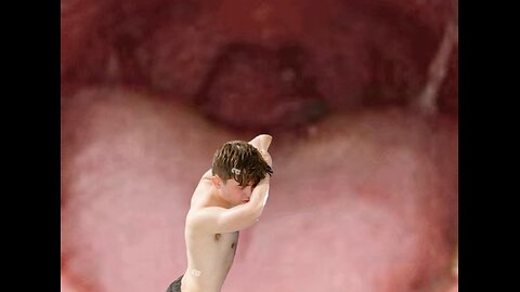What it looks like to be swallowed