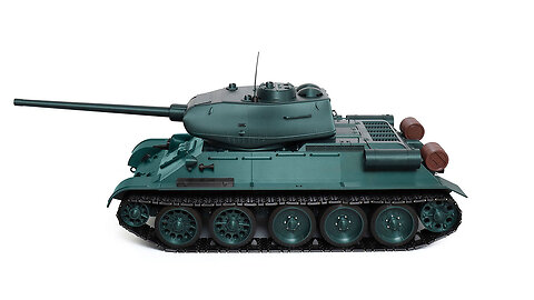 3D printed RC tank T-34/85