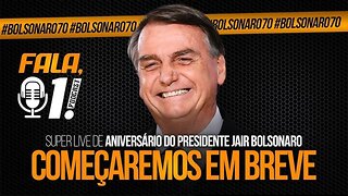 Feliz aniversario presidente Bolsonaro (Reprise da live)