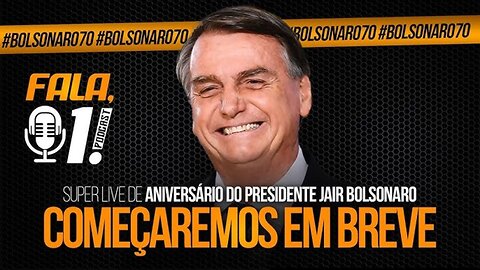 Feliz aniversario presidente Bolsonaro (Reprise da live)