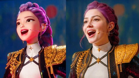 What Hunterix Would Look Like In Real Life | K-Pop Demon Hunters