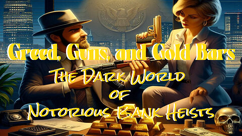 Greed Guns and Gold Bars The Dark World Of The Notorious Bank Heists