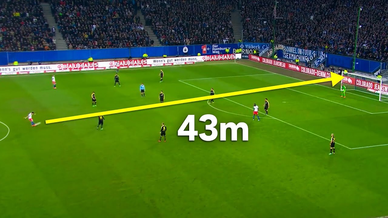 Insane Long Shots in Football | Goals From Distance That Shocked the World