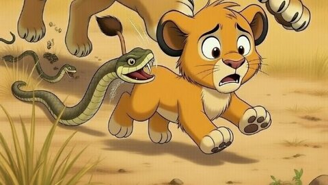 The Lion, Rat and Snake