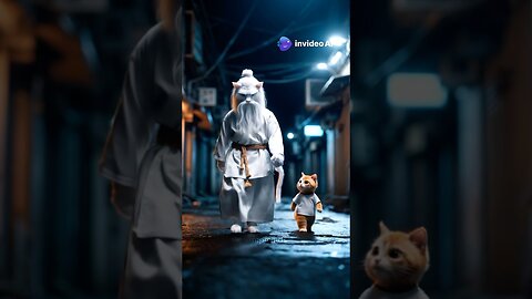 A shaolin monk steps forward, offering his helps to Chubby Jr!