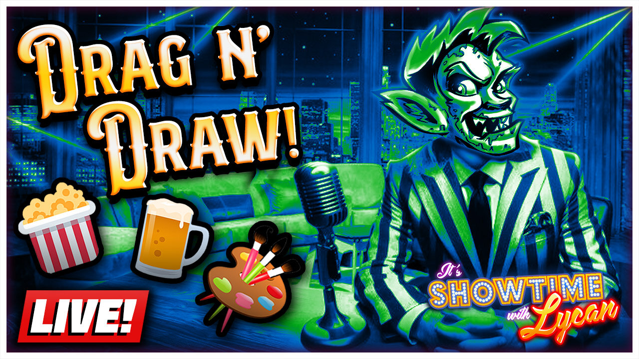 Draw n' Draw: Drink Looks like SOMEBODY wants attention...