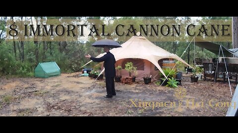 8 Immortal Cannon Cane - ba xian pao gangzhe [☔umbrella rains]
