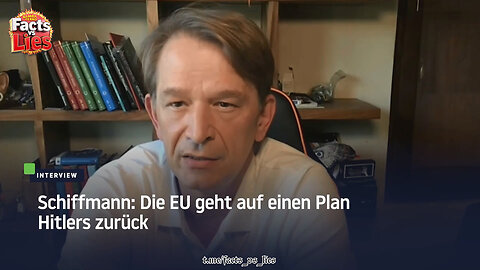 Bodo Schiffmann: Die EU geht auf einen Plan Hitlers zurück