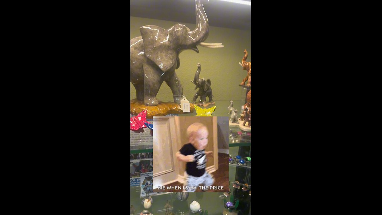 Would you pay $400 for this Elephant ? 🐘 😳