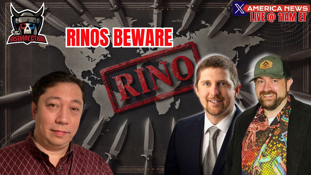 Long Knives Out for RINO Thom Tillis. WWIII Watch W/ JD Rucker 🛑🗡️🌐