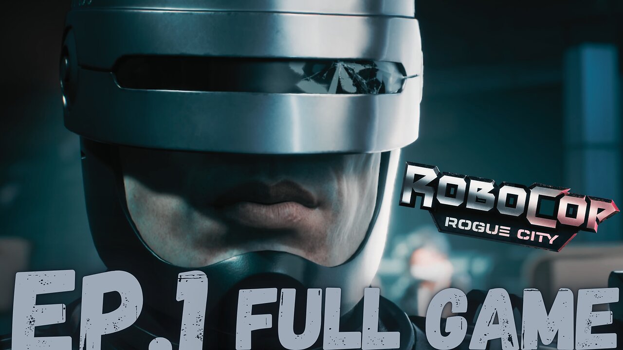 ROBOCOP: ROGUE CITY Gameplay Walkthrough EP.1- Channel 9 News Studio FULL GAME