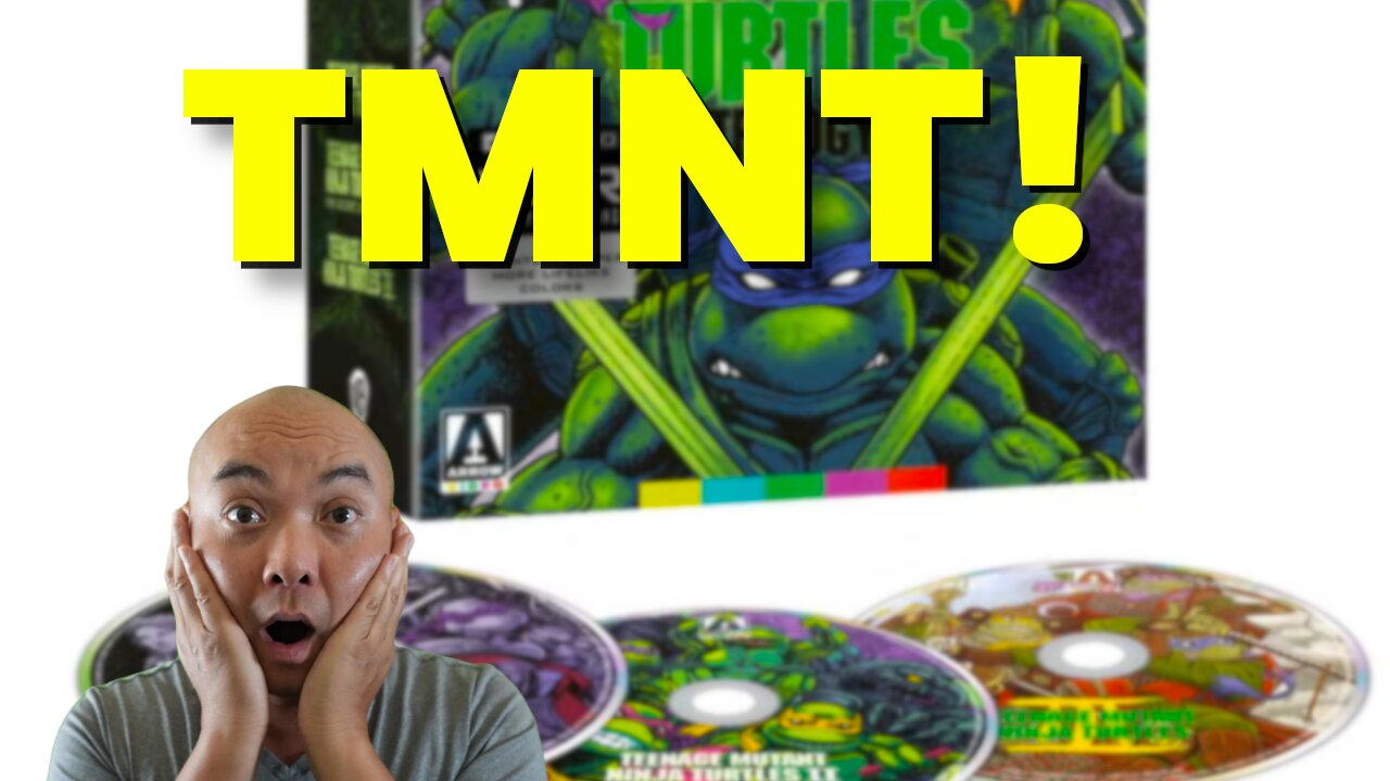 4K TMNT Trilogy Limited Edition Arrow Video Box Set!🤯