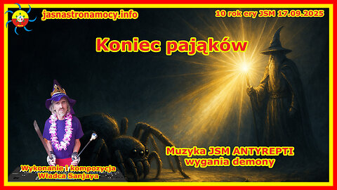 Koniec pająków - Wykonanie i kompozycja Władca Sanjaya - Muzyka JSM - ANTYREPTI