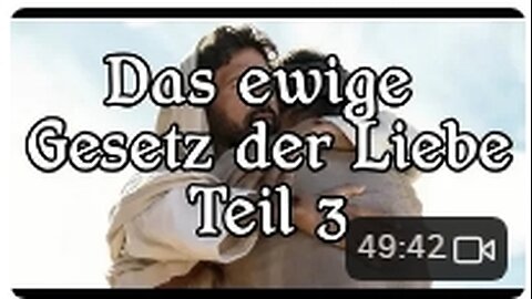 110 - Das ewige Gesetz der Liebe - Teil 3 - Ihr nun sollt vollkommen sein