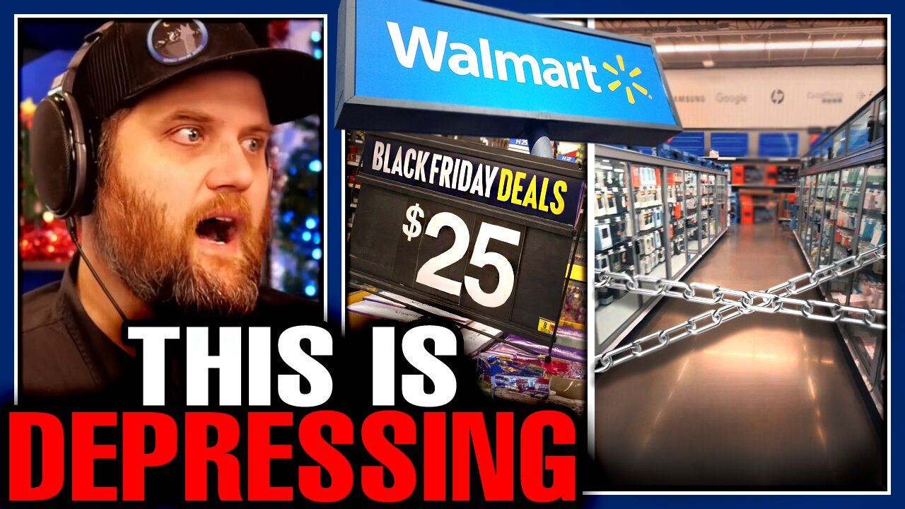 Walmart Customers RAGE On Black Friday As Depressing Scene Is an Ominous Warning For America