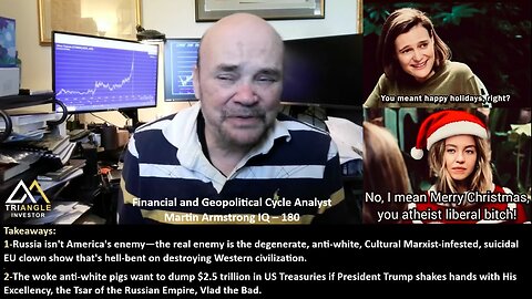 Financial and Geopolitical Cycle Analyst Martin Armstrong IQ – 180: Europe Will Ban Gold & Bitcoin Next + USA Leaving NATO!