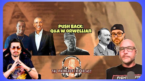Obama Drugs Are Free.... Speech Isn't and Q&A with Orwellian