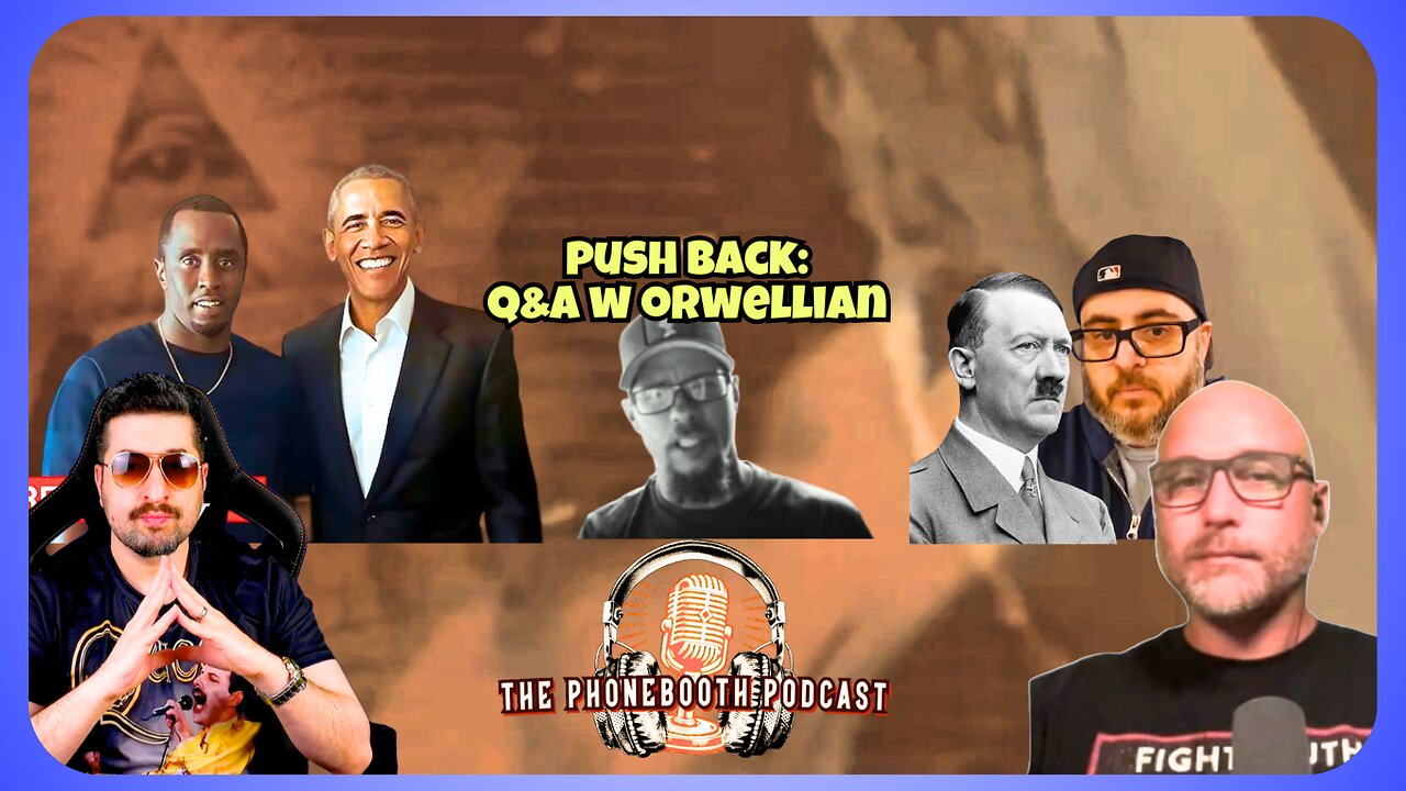 Obama Drugs Are Free.... Speech Isn't and Q&A with Orwellian