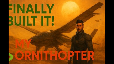 Finally we have a Ornithopter