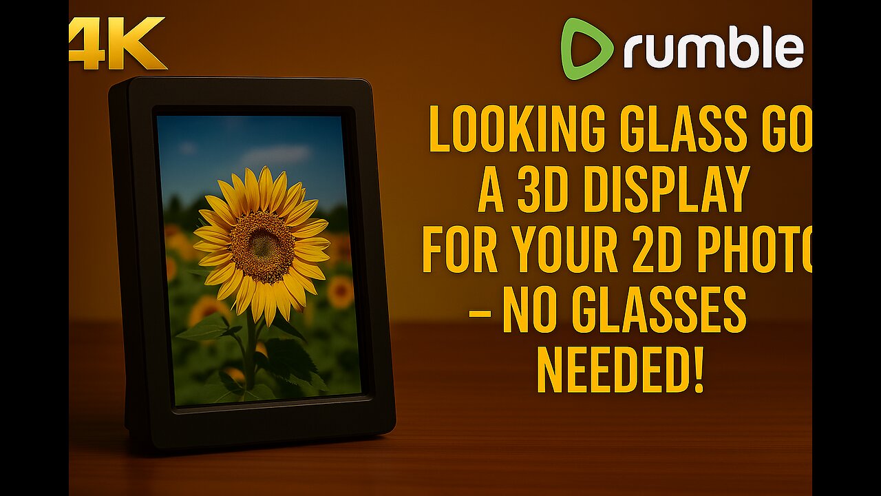 ✨📸 Looking Glass Go: Stunning 3D Display for 2D Photos — No Glasses Needed! 🔍🚀