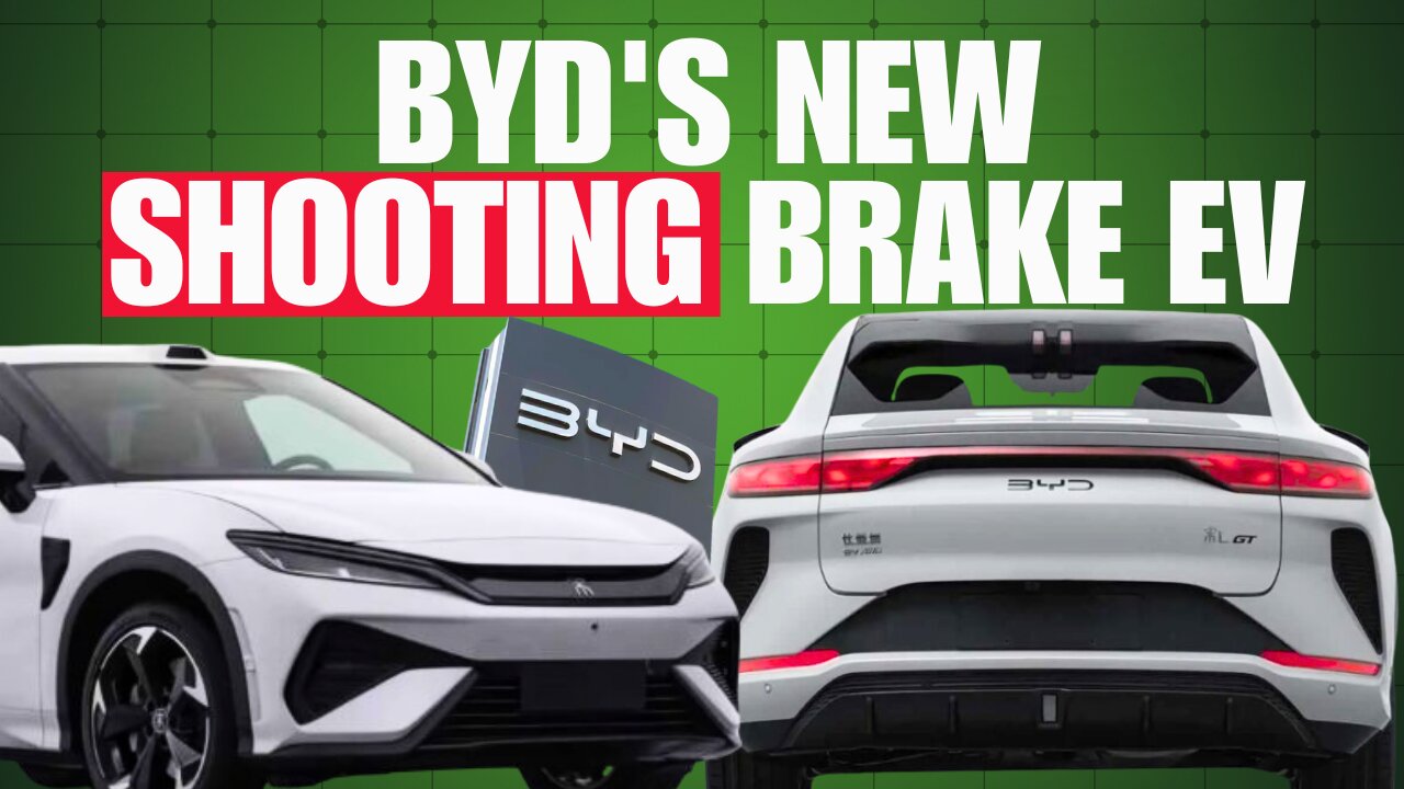 BYD Reveal Shooting Brake EV, the Song L GT with 81 kw/h Blade Battery