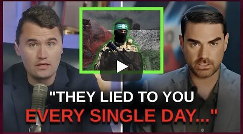 Watch Charlie's Face When Ben Shapiro EXPOSES What's Really Happening in Gaza...