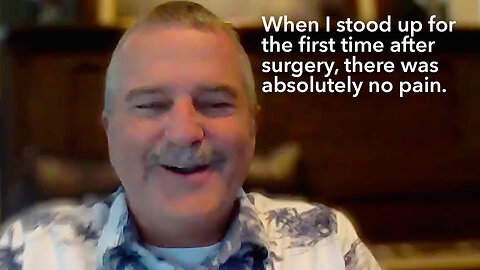 Instant pain relief after Bulging Disc Surgery - Without Fusion: Erich's Story