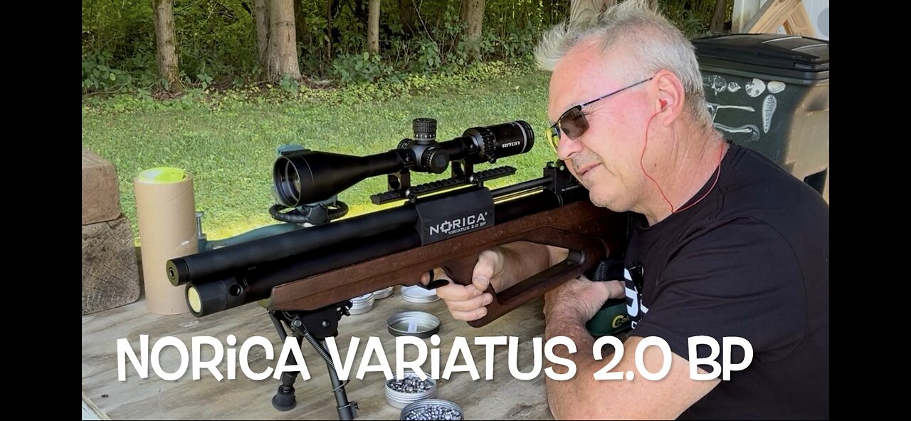 Norica Variatus 2.0 BP at the range & plinking!