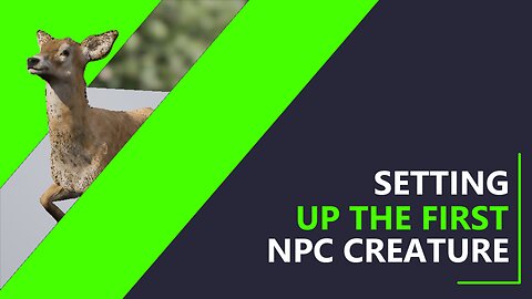 UE5 C++ Survival Game EP 76 - Setting up the first NPC