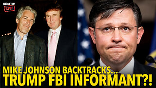 Mike Johnson BACKTRACKS on Trump–Epstein FBI Bombshell | The Tony Michaels Podcast #987