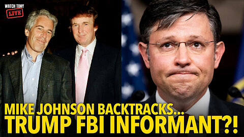Mike Johnson BACKTRACKS on Trump–Epstein FBI Bombshell | The Tony Michaels Podcast #987