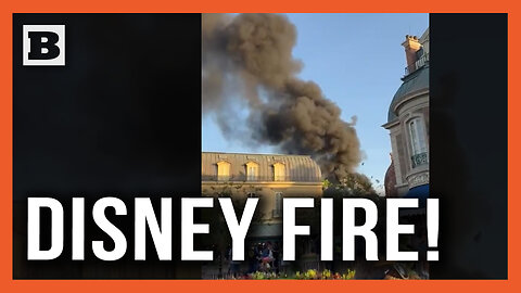 Disney World Fire! Billowing Smoke Seen at EPCOT Park