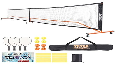 VEVOR Pickleball Net Set 22FT Regulation Size Portable Pickleball System with Bags Review