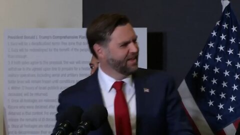 🔊 JD Vance admits Jared Kushner has no government role in