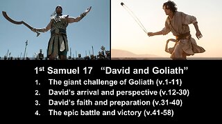 1st Samuel 17 “David and Goliath” - Calvary Chapel Fergus Falls