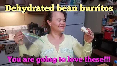 Dehydrated Bean Burritos - $0.25 per burrito