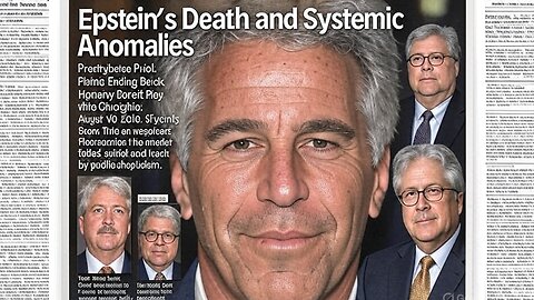 Epstein’s Death and Systemic Anomalies: Epstein Case Closure (Part 2)