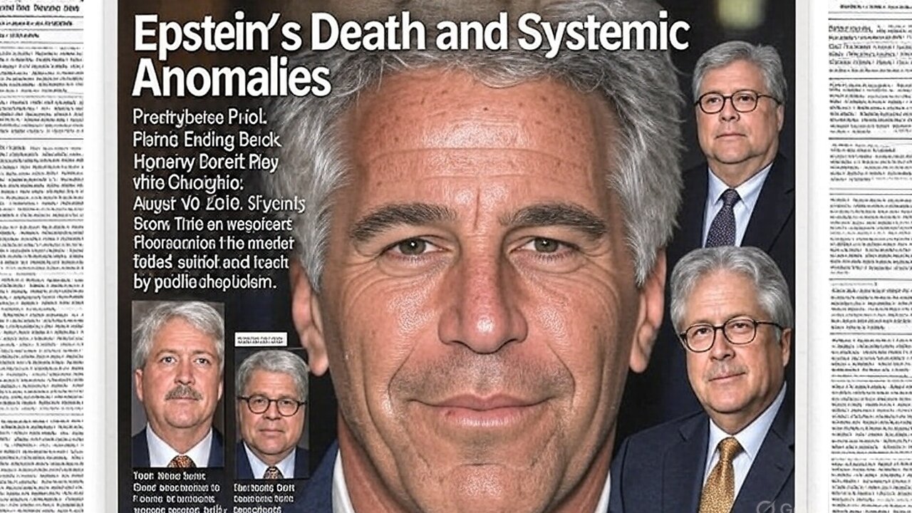 Epstein’s Death and Systemic Anomalies: Epstein Case Closure (Part 2)