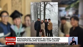 Frontline Pilipinas Weekend Psychology Student with Autism Spectrum