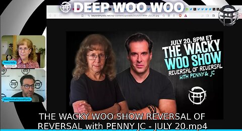 THE WACKY WOO SHOW REVERSAL OF REVERSAL with PENNY JC - JULY 20