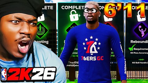 🚨🔴LIVE - TRIPLE THREAT CHALLENGE #1 RANKED 6'10 POINT GAWD | !build !cam !join !member !psn