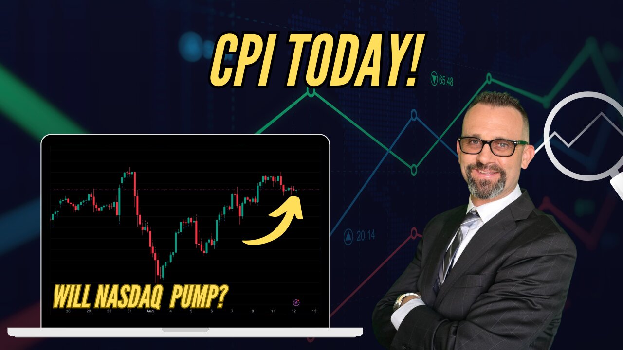 $CPI Today! Will $NASDAQ Pump, Dump, or Grump? 8/12/2025