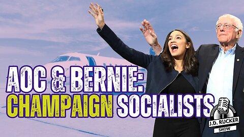AOC and Bernie Spent Over $200K on Private Jets Taking Them to Events for 'Fighting Oligarchy' 