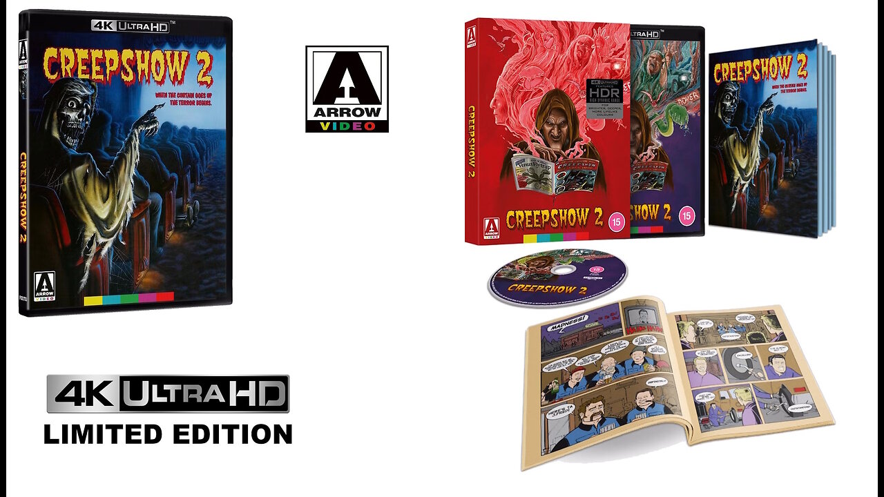 Creepshow 2 [Arrow Video Limited Edition 4K UHD | Links Included]