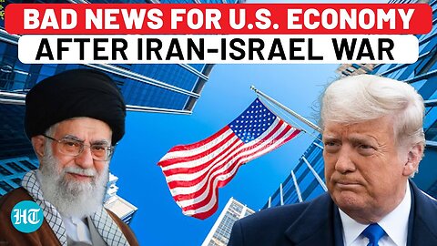 Trump Gets Economic Shock After Iran-Israel War; US GDP Contracts For First Time In 3 Years |Details
