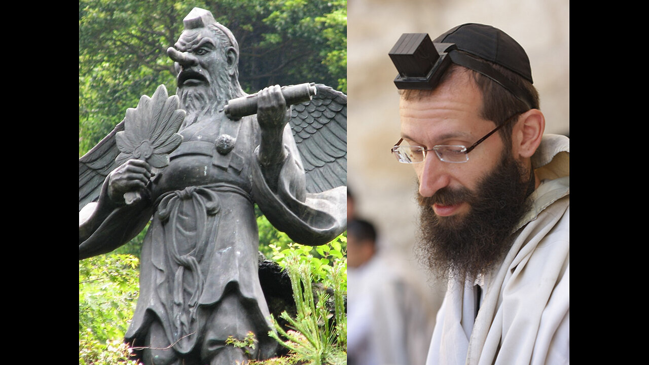 Tengu and Jews in Japan 🇯🇵✡️👃👹