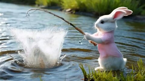 Bunny’s River Adventure | Ai bunny story
