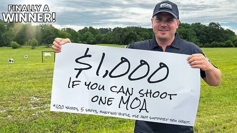 Shooting 1 MOA at 100yds is more rare than ya think